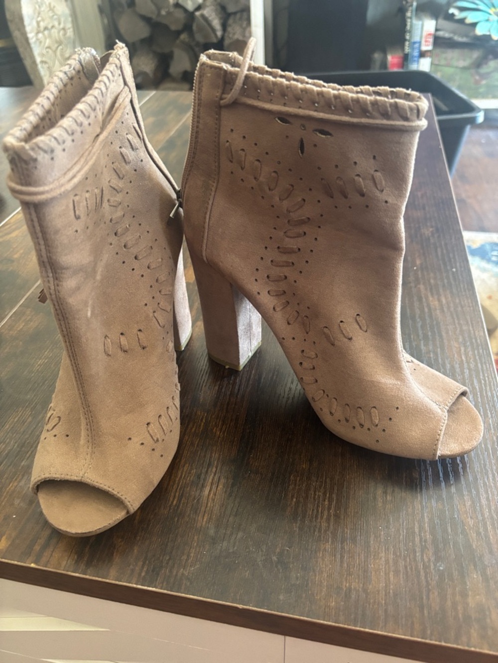 Bamboo Brown booties